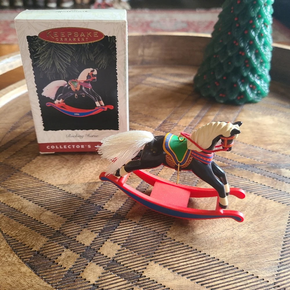 Hallmark Keepsake Rocking Horses 1993,1994,1995 & 1996